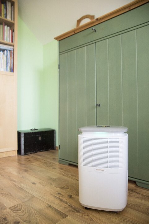 [OUTLET] Dehumidifikues ajri Rohnson R-9912 Ionic + pastrues ajri, i bardhë