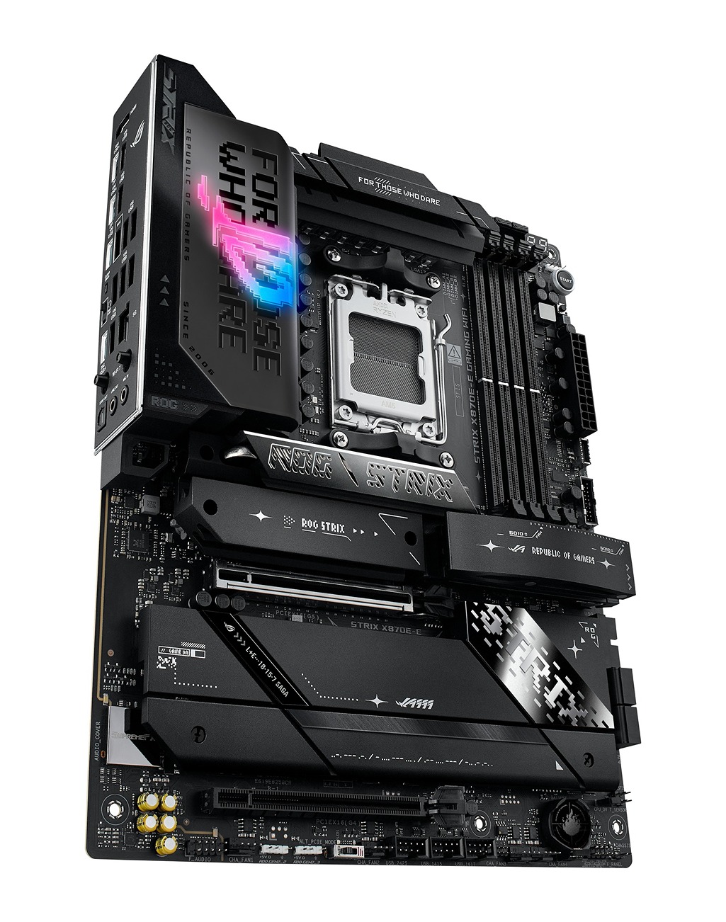 Pllakë amë ASUS ROG Strix X870E-E Gaming WiFi, AMD X870E, Socket AM5, ATX