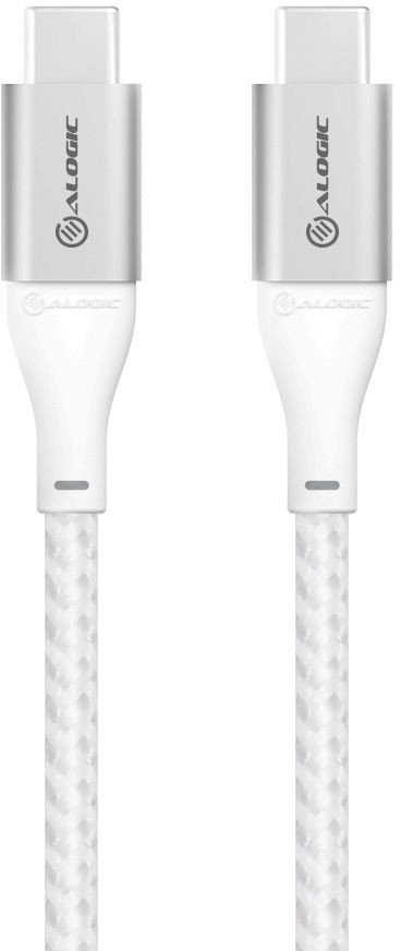 Kабел USB C ALOGIC Super Ultra, 30cm, 5A 480Mbps, сребрен
