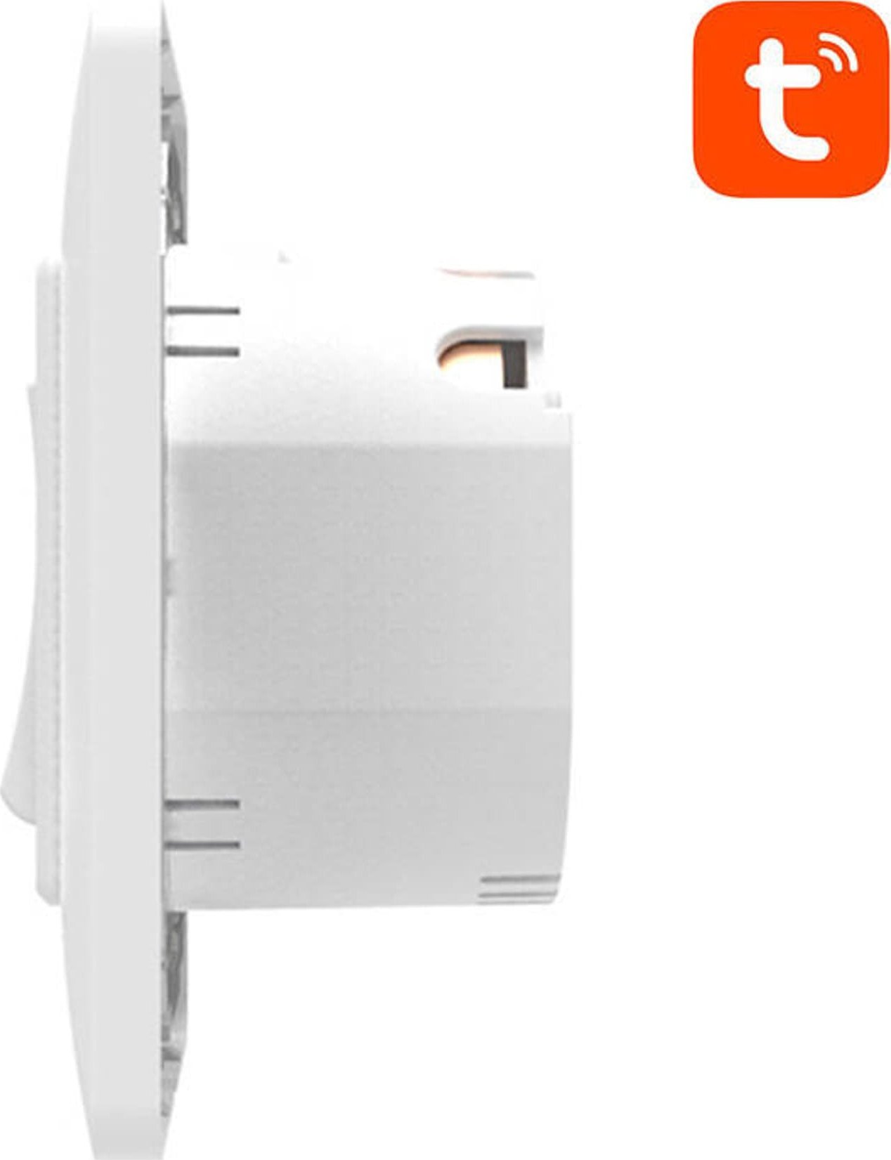 Prizë murale inteligjente Avatto N-WOT10-EU-W, WiFi, TUYA, e bardhë