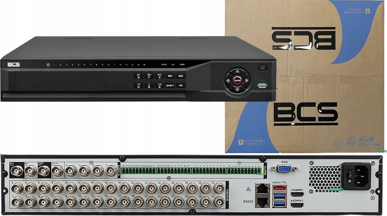 Regjistrues DVR BCS-L XVR3204-4KE-IV, 32 kanale, 5in1, i zi