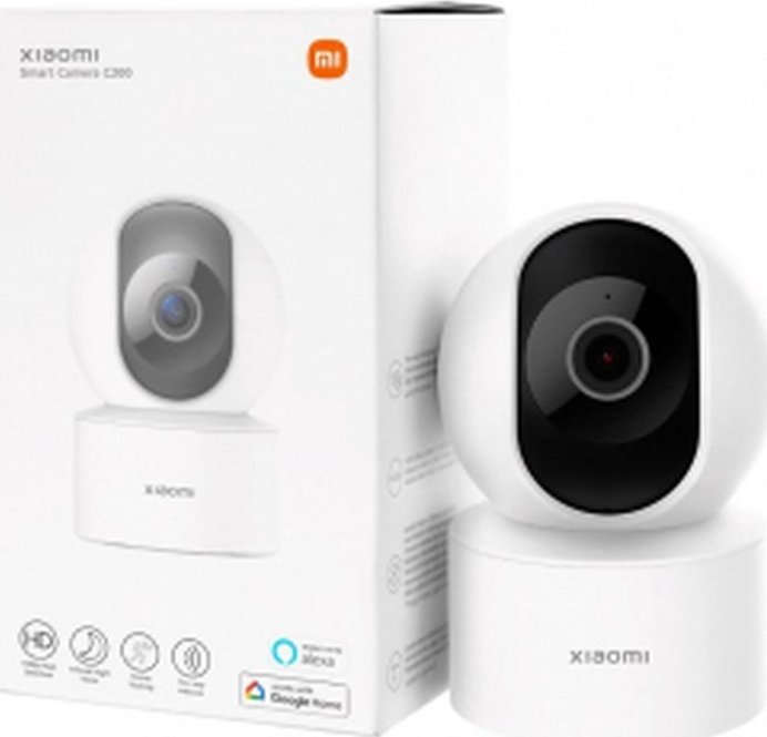 Kamerë sigurie Xiaomi C200, IP Smart, Full HD 1080p, e bardhë