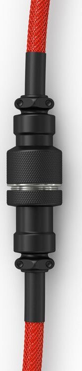 Kabllo tastiere Glorious Coiled USB C Artisan, e thurur, Crimson Red
