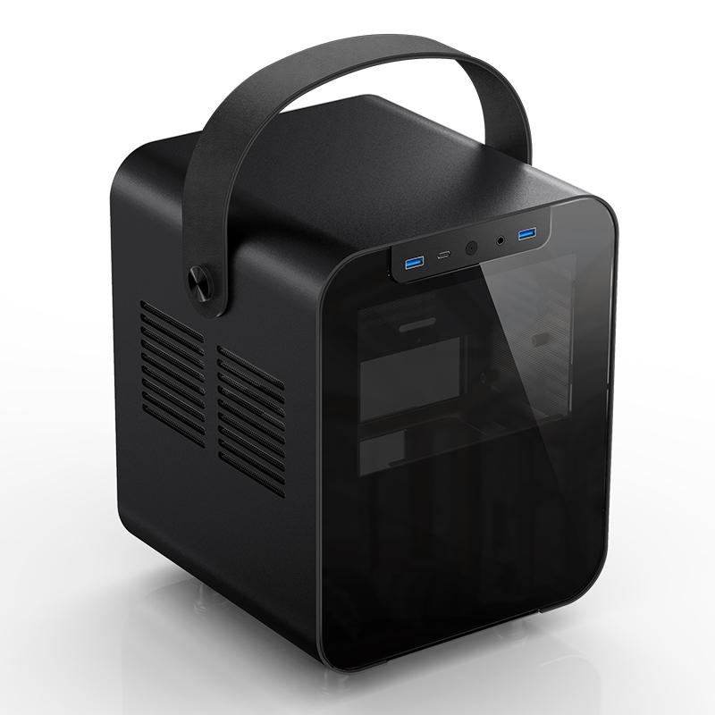 Kasë Jonsplus BO 100, e zezë, Small Form Factor