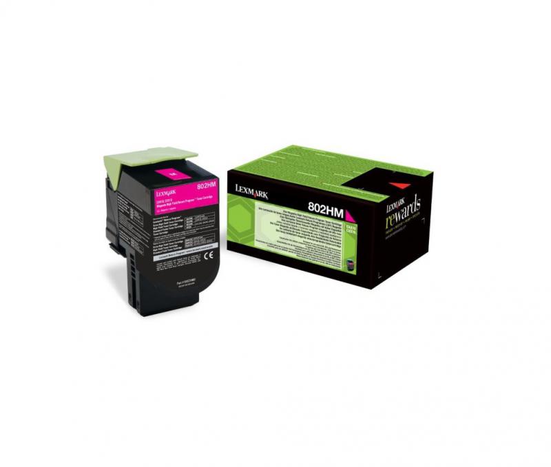 Toneri Lexmark 80C2HM0, magenta, origjinal