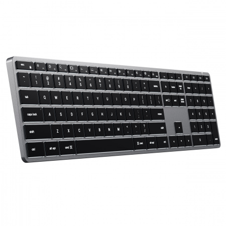 Tastierë wireless Satechi Slim X3 Bluetooth Backlit - US, e hirtë
