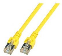 Kabllo rrjeti EFB Elektronik RJ45, Cat.5e SF/UTP, 1m, e verdhë