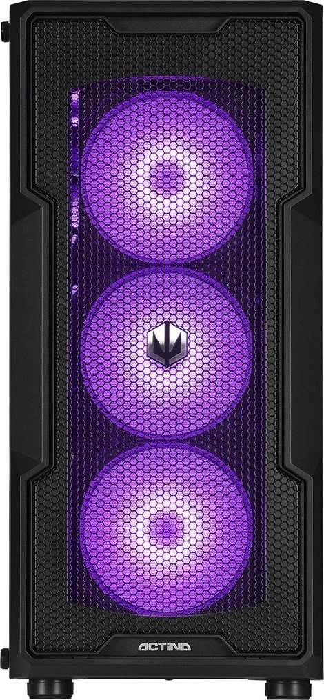 Kompjuter gaming Actina, Ryzen 7 7800X3D, RTX 4090, 32GB RAM, 1TB SSD, i zi