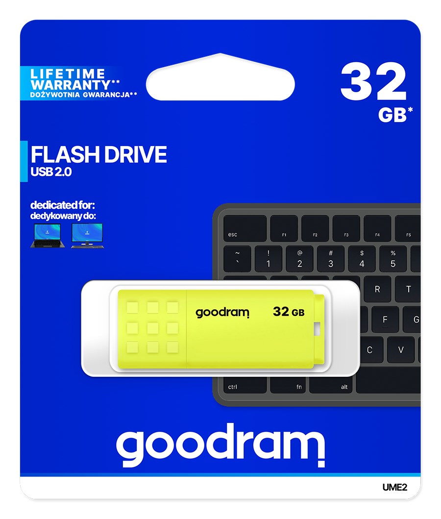USB Goodram UME2, 32 GB, USB Type-A