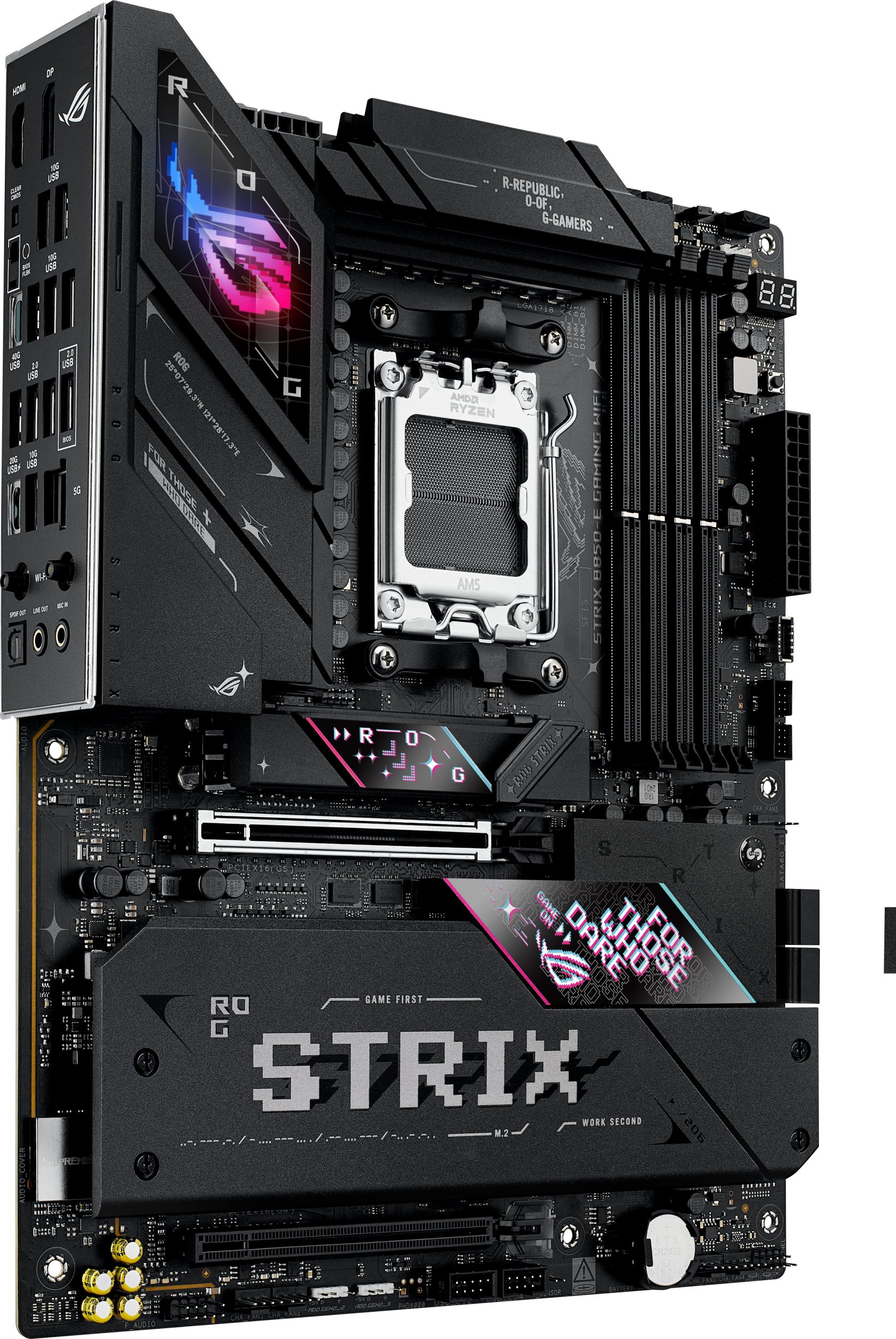 Motherboard ASUS ROG Strix B850 E Gaming WiFi, AMD, ATX, i zi