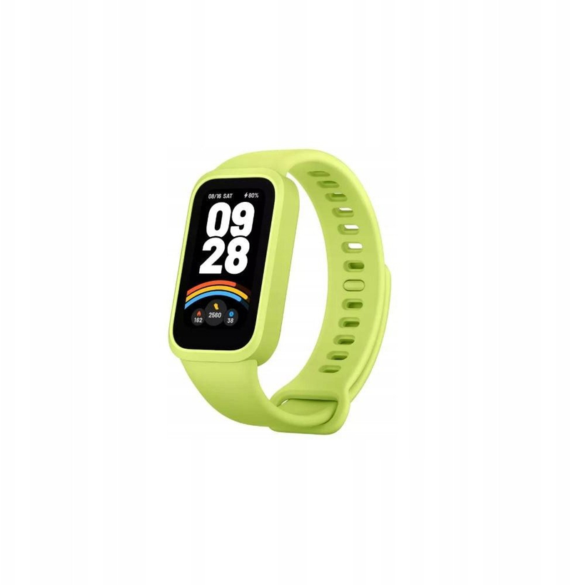 Byzylyk inteligjent Xiaomi Smart Band 9 Active, ekran me ngjyra, monitorim i ritmit të zemrës, i gjelbër