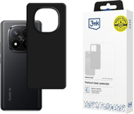 Maskë silikoni 3MK për Xiaomi Redmi Note 14 Pro+, e zezë