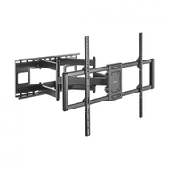 Stendë muri për TV Serioux Adjustable, 60"-120", 120kg, e zezë