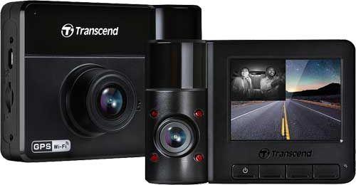 Kamerë makinash Transcend DrivePro 550, Dual Lens, 64GB, WiFi
