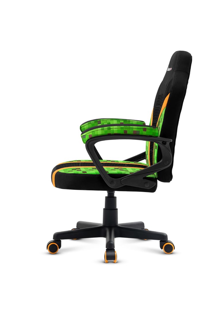 Karrige lojërash për fëmijë Huzaro Ranger 1.0 Pixel Mesh, 130kg, e zezë