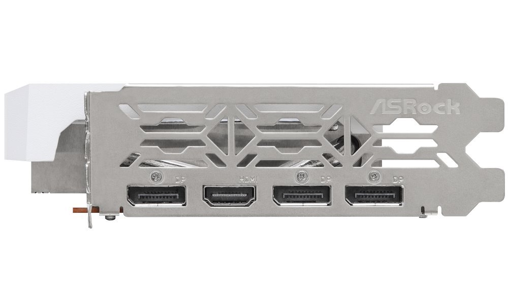 Kartelë grafike Asrock Radeon RX7600XT Steel Legend OC, 16GB GDDR6, 2539 MHz, e bardhë