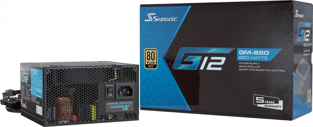 Burim energjie SeaSonic G12 GM G12-GM-850 ATX, 850W