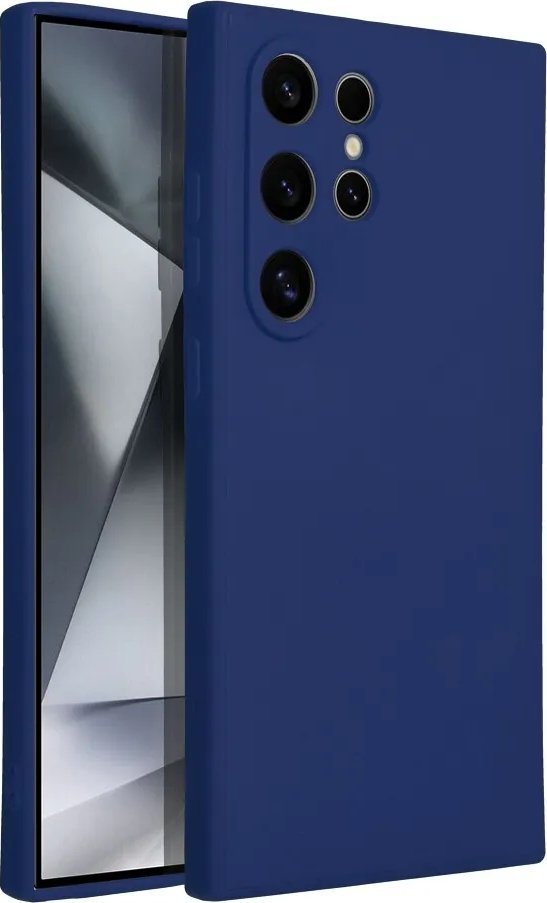 Mbrojtëse telefoni Forcell Soft Case për Samsung Galaxy S24 Ultra, silikon, e kaltër e errët