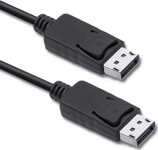 Kabllo DisplayPort Qoltec 50372, DP në DP, 1.5m, i zi