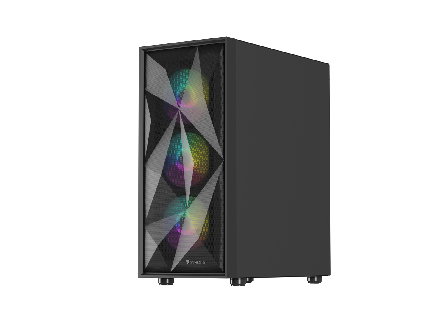 Kasë Genesis DIAXID 605 ARGB, Midi Tower, e zezë