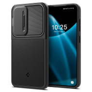 Mbrojtëse për celular Spigen Optik Armor, për Samsung Galaxy S24, e zezë