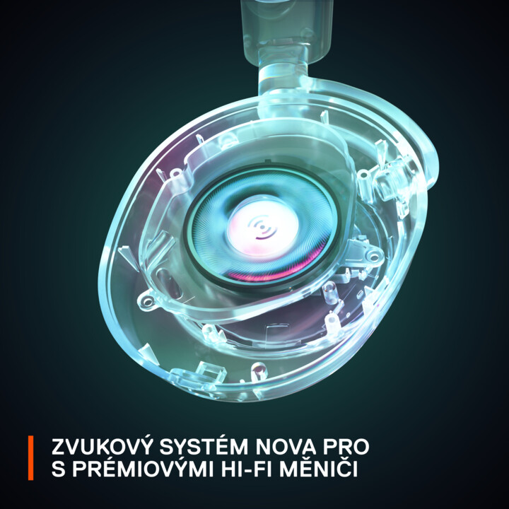 Kufje SteelSeries Arctis Nova Pro Wireless X, të zeza