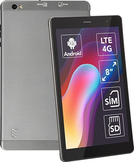 Tablet Blow PlatinumTAB8 4G V3, 8", 4GB 64GB, gri