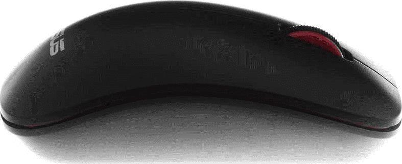 Maus Asus WT300, wireless, USB, i zi dhe i kuq