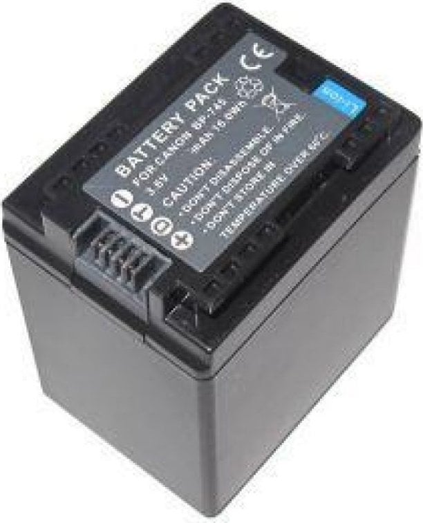 Батерија за камера Canon DV00DV1391, литиум-јонска, висок капацитет, црна