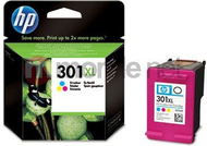 Тонер HP CH564EE бр. 301XL, 330 страници, жолта, виолетова, сина боја