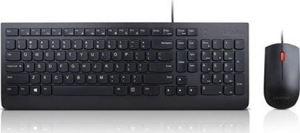 Set tastierë dhe maus Lenovo Essential Wired Combo (4X30L79922), e zezë
