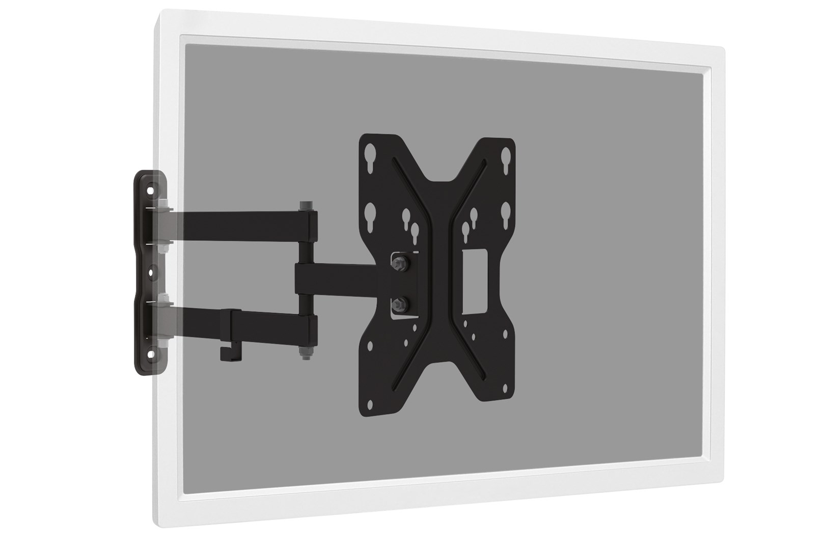Mbajtëse muri për TV Digitus VESA DA-90357, 42", 30 kg, e zezë