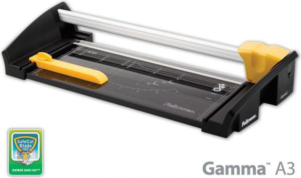 Prerëse rrotulluese letrash Fellowes Gamma 20911J, format A3, bazë metalike