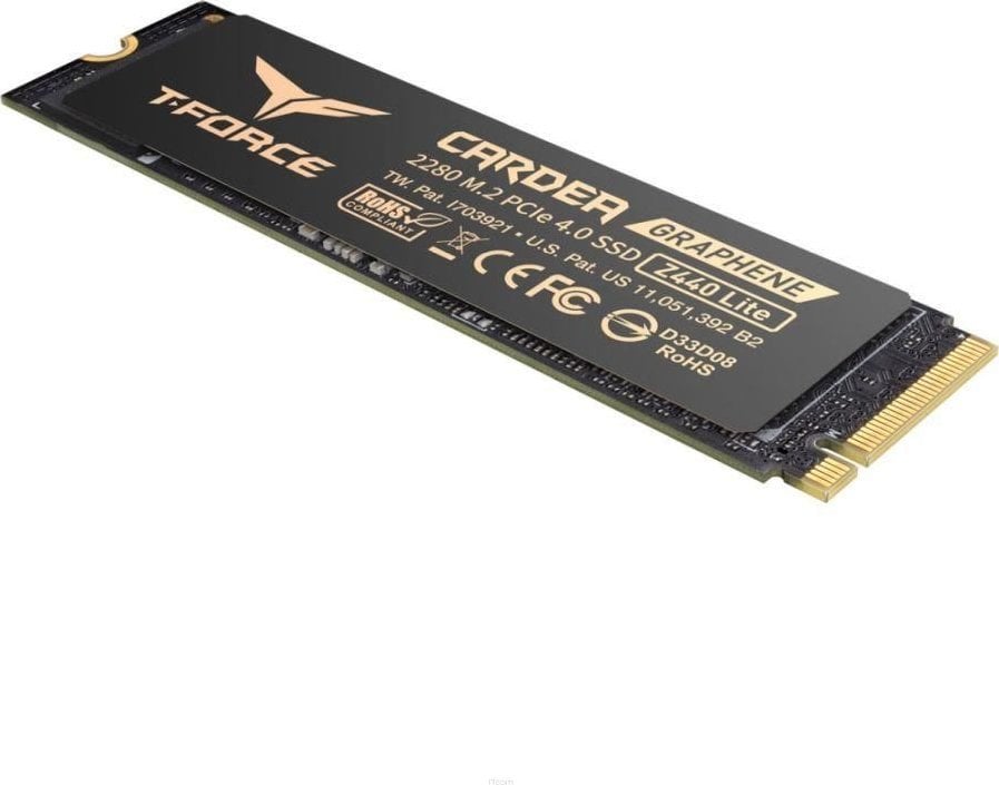 Disk SSD TeamGroup T-Force Cardea Z440 Lite, 500GB, M.2 2280 PCI-E x4 Gen4 NVMe