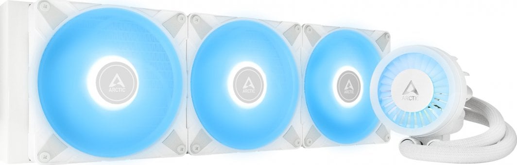 Ftohës CPU ARCTIC Liquid Freezer III 420 A-RGB, A-RGB, i bardhë