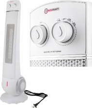 Ngrohës me ventilator Forcekraft GCS FAN HEATER 2 F, 2200W, për dhoma të vogla dhe mesatare, i bardhë
