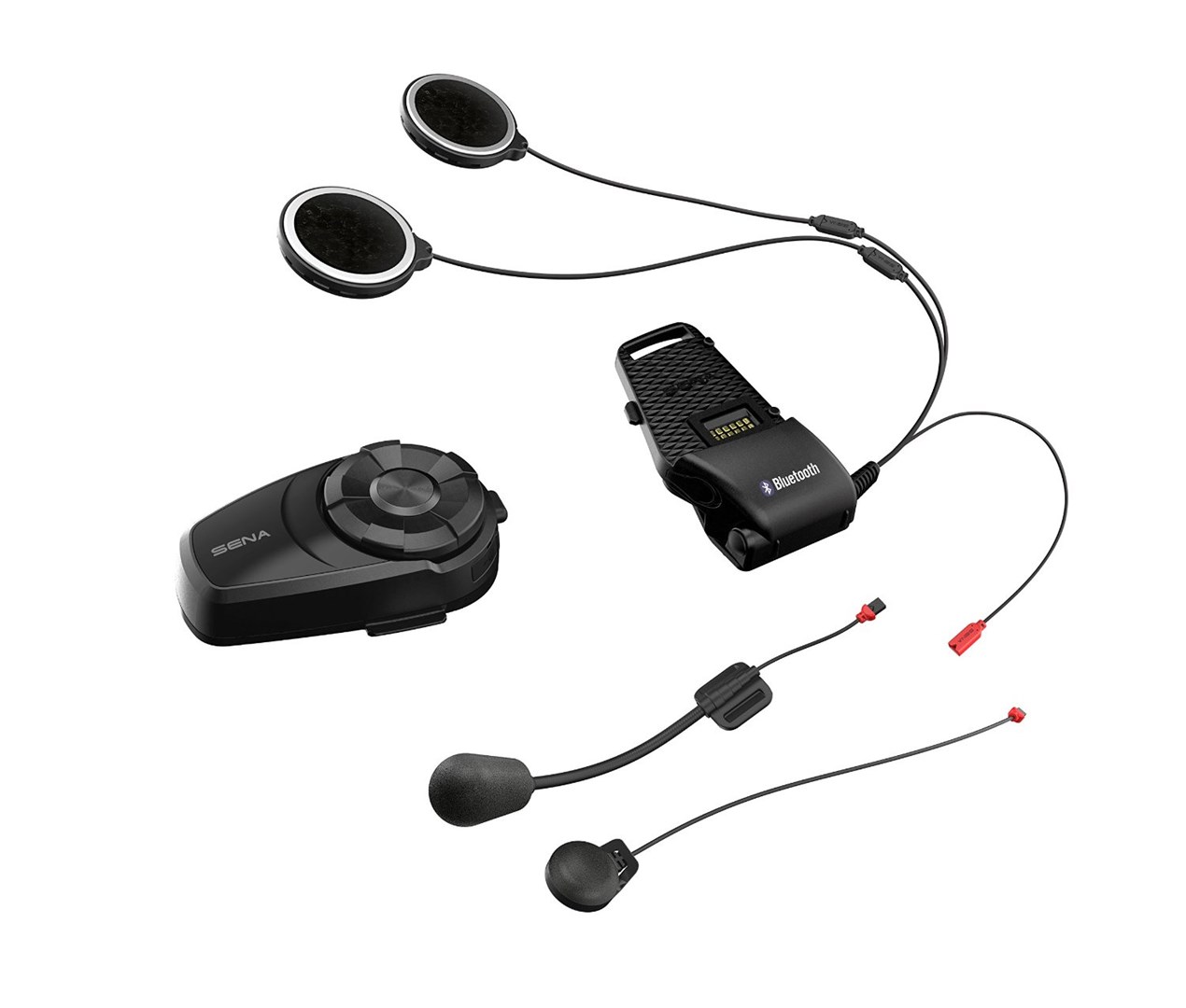 Interkom SENA 10S Dual, Bluetooth, 1.6 km rreze, HD audio, i zi