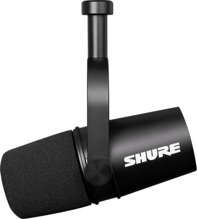Mikrofon Shure MV7X, dinamik, XLR, i zi
