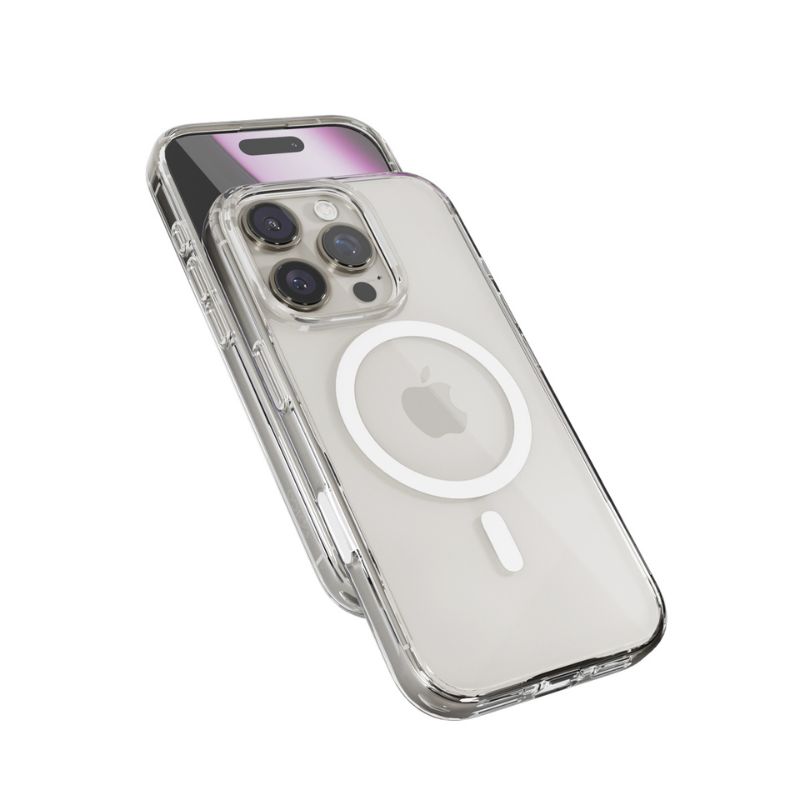 Mbrojtëse për celular Epico Mag+ Hero për iPhone 16 Pro, transparente