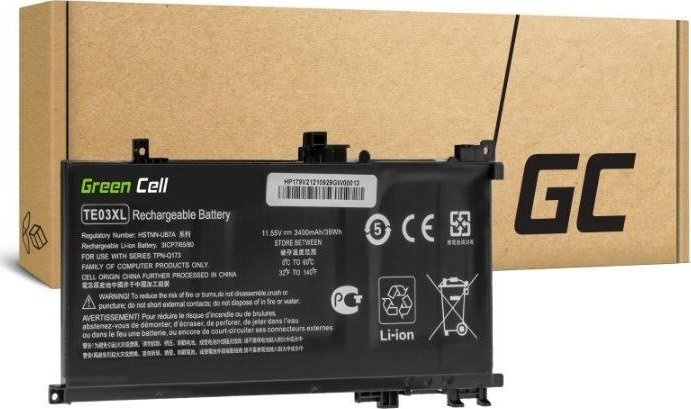 Bateri laptopi Green Cell A1185, 33Wh, për HP Omen 15