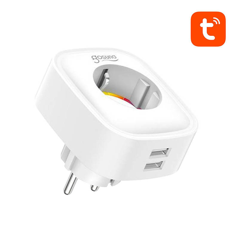 Prizë inteligjente Gosund SP112, WiFi, 2x USB, e bardhë