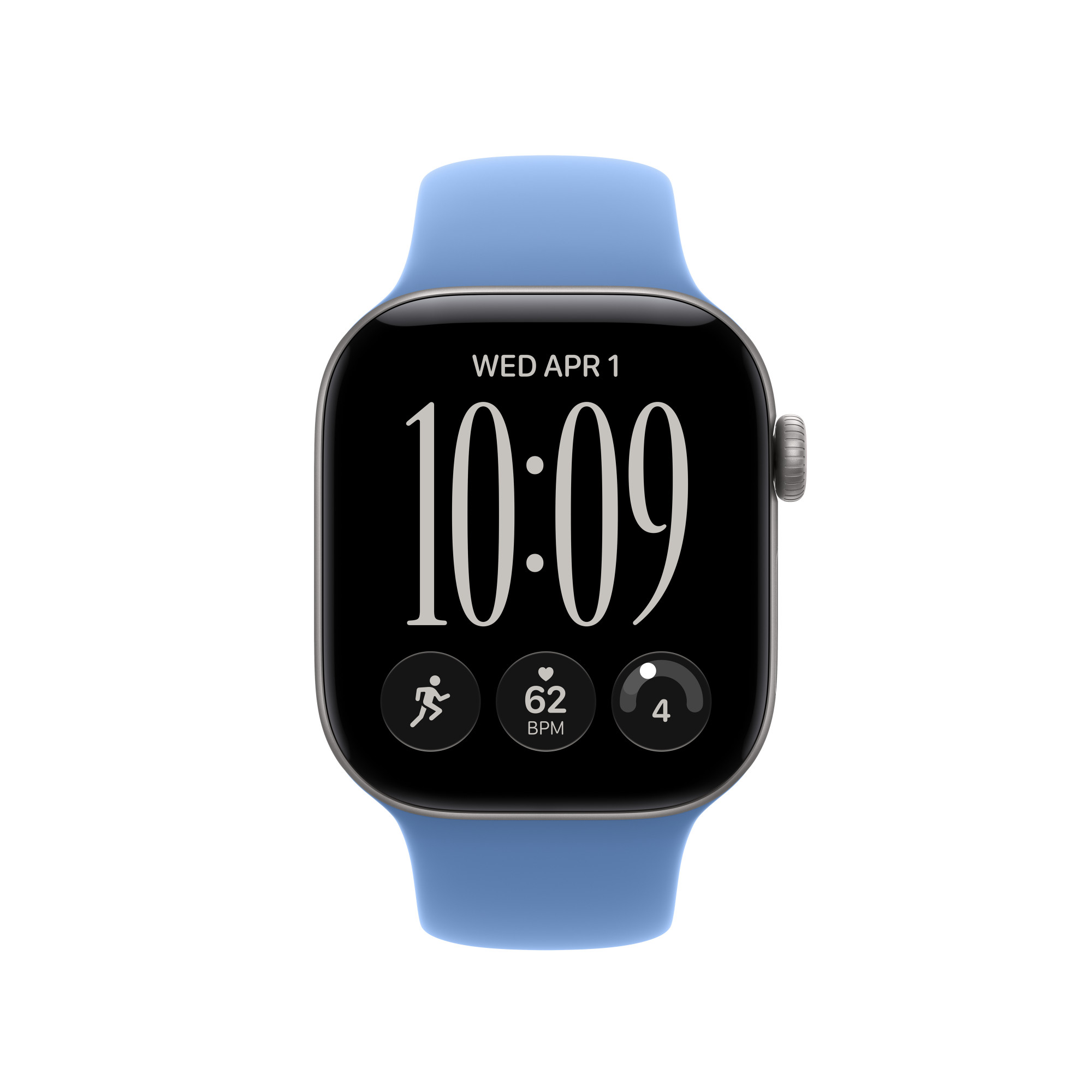 Apple Watch 42mm Wildflower Blue Sport Band, S/M