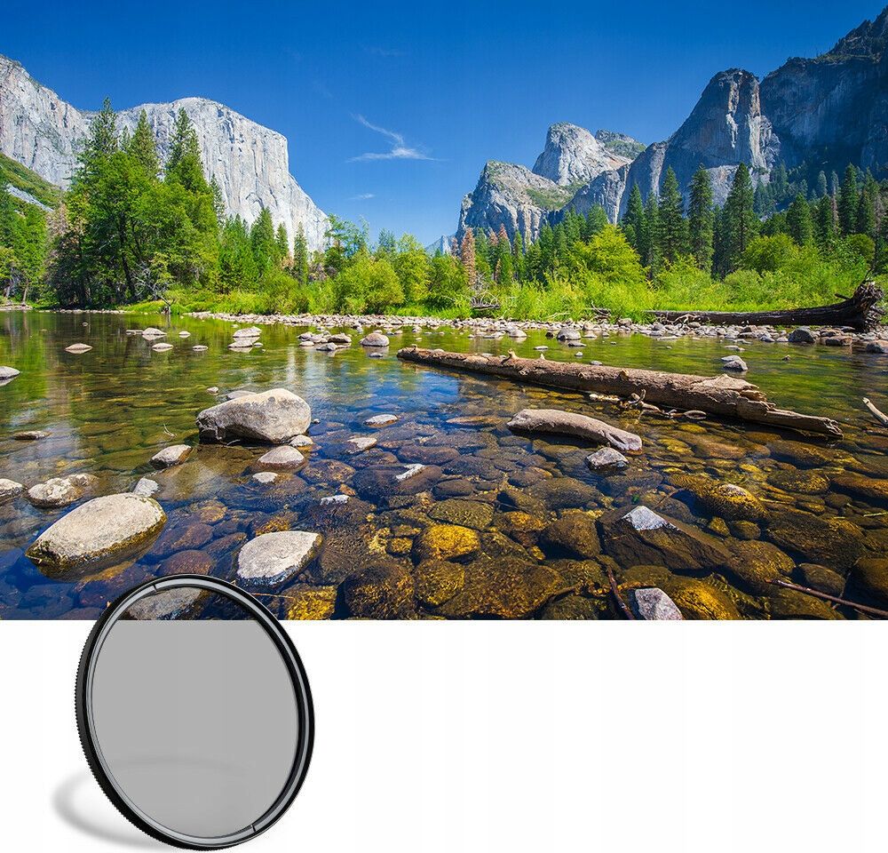 Filtër polarizues K&amp;F Concept CPL HD MC Slim KF01.1440, 72mm, i zi