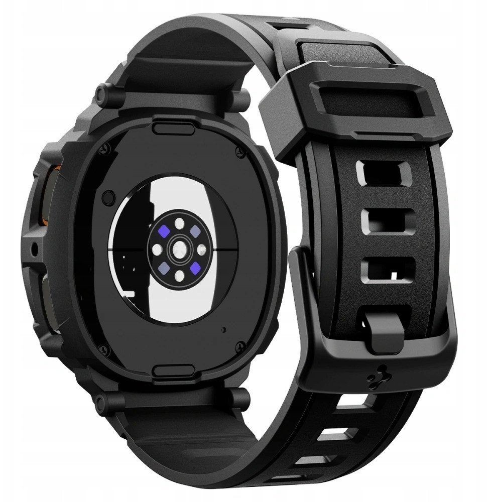 Aksesor për smartwatch Spigen Rugged Armor Pro, Galaxy Watch8 44mm, i zi