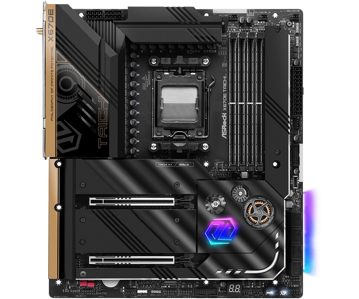 Матична плоча Asrock X670E TAICHI AMD X670 Socket AM5 Extended ATX