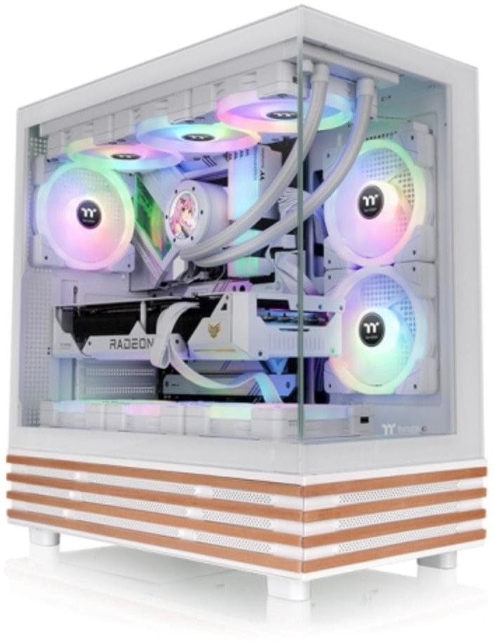 Kuti PC Thermaltake View 270 Plus WS ARGB, Mid Tower, xham i temperuar, e zezë