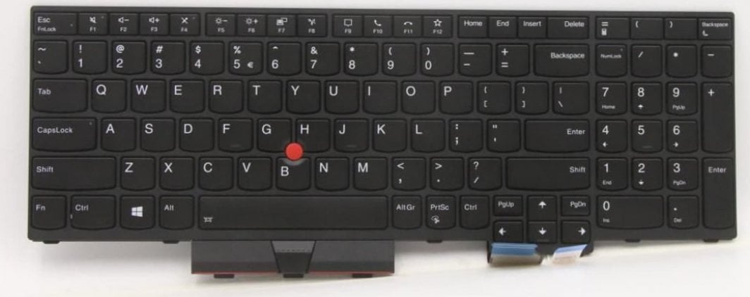 Tastierë Lenovo Raptor Num, e zezë