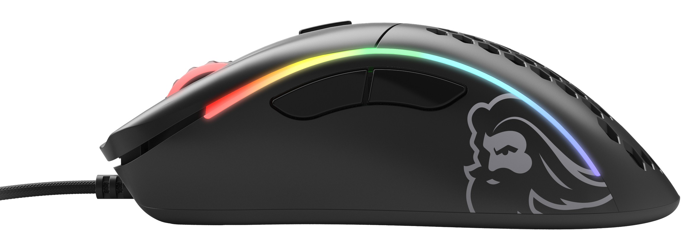 Maus Glorious Model D - USB 2.0, e zezë