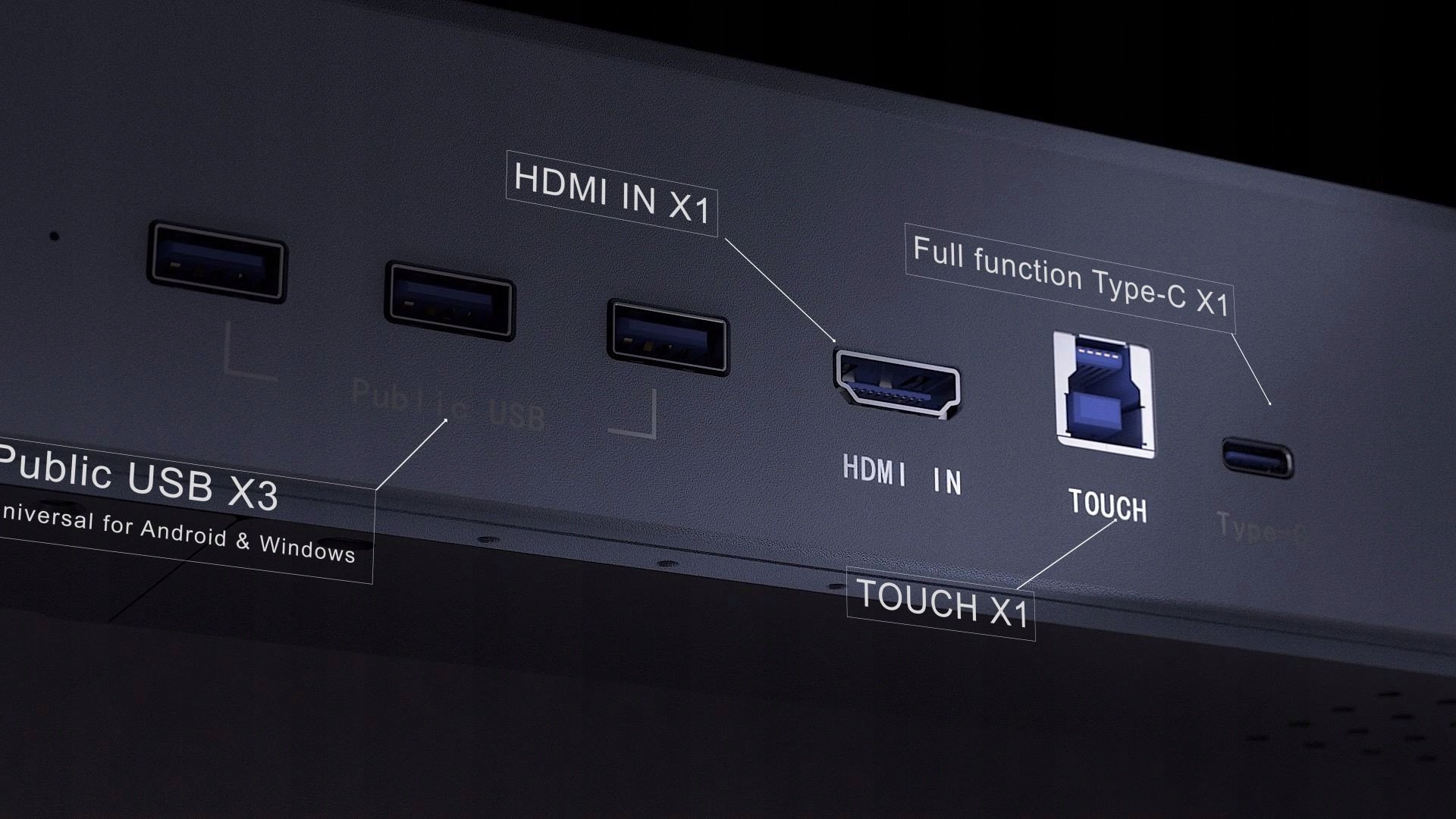 Monitor interaktiv METZ H Series 86HD1, 86", 4K UHD, i zi