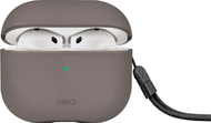 Çantë dhe kapak mbrojtës Uniq Case Lyden DS për AirPods 4, set 2 në 1, gri
